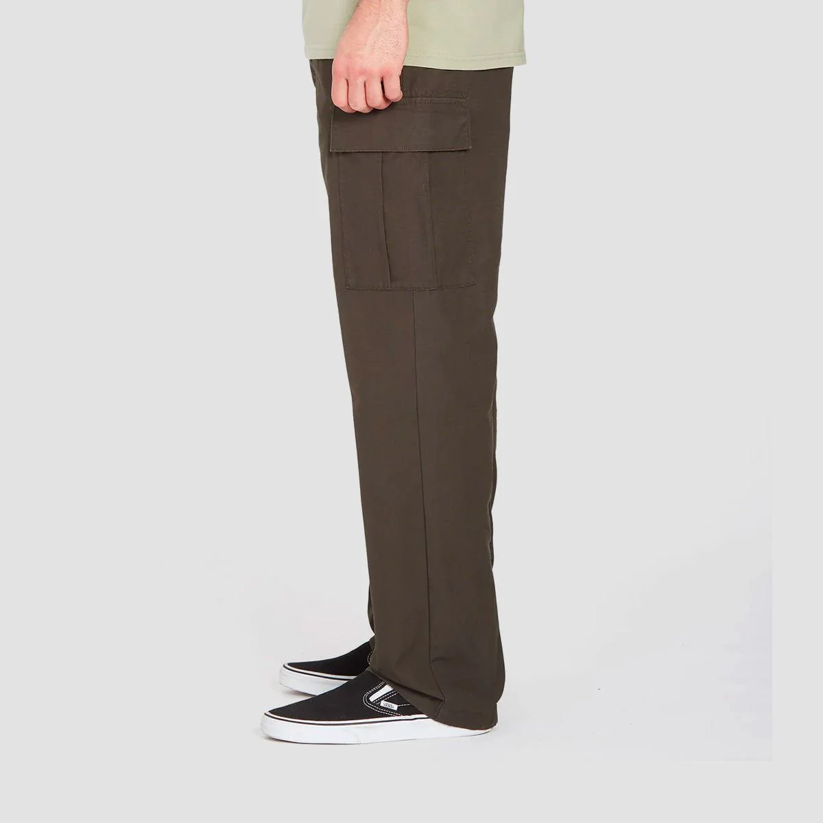Volcom Volmander March Cargo Pants Rinsed Black - Image 3