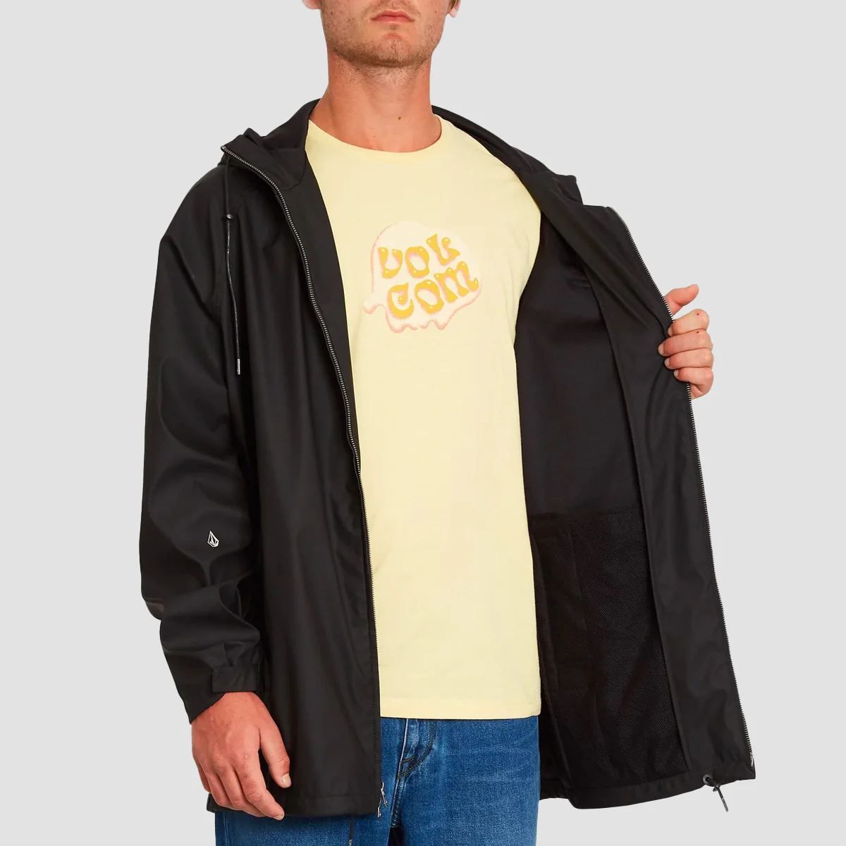 Volcom Volrainer Jacket Black - Image 2