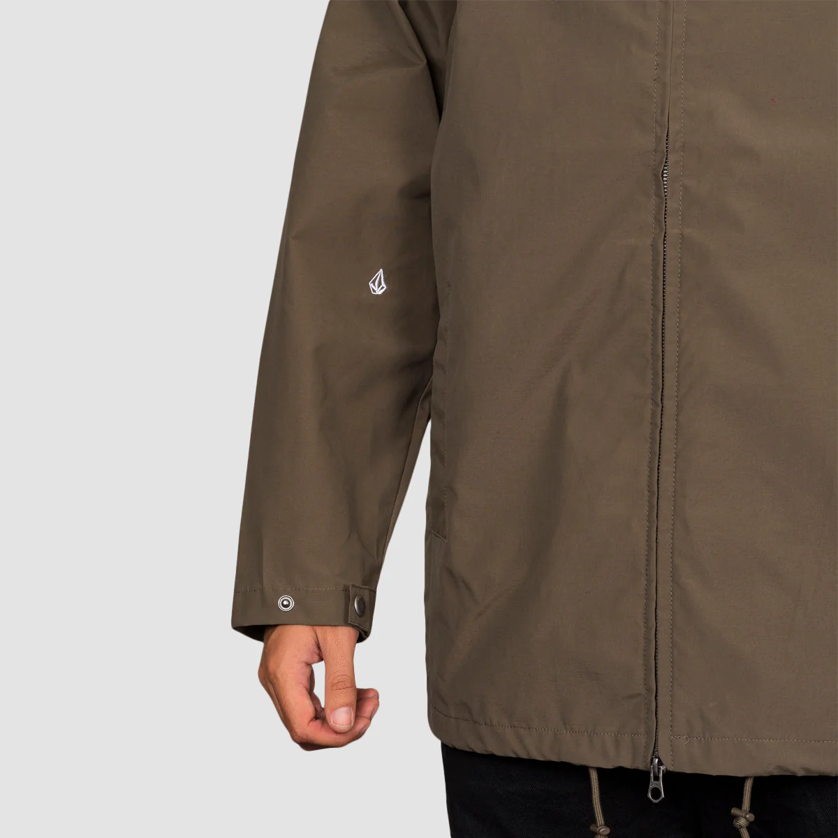 Volcom Volrainer Jacket Major Brown - Image 3
