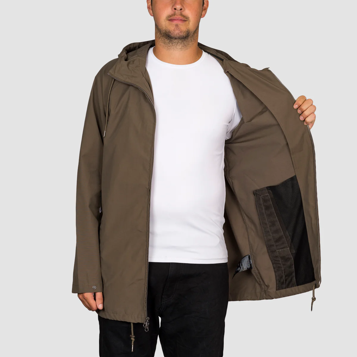 Volcom Volrainer Jacket Major Brown - Image 5
