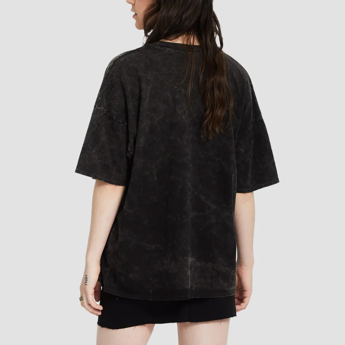 Volcom Voltrip Oversized T-Shirt Black - Womens - Image 2
