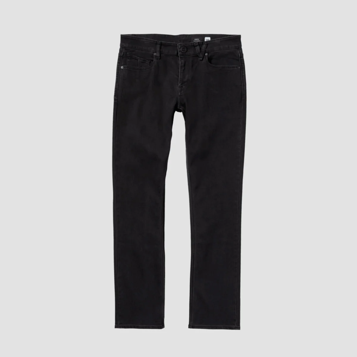 Volcom Vorta Slim Fit Jeans Black Out - Image 2