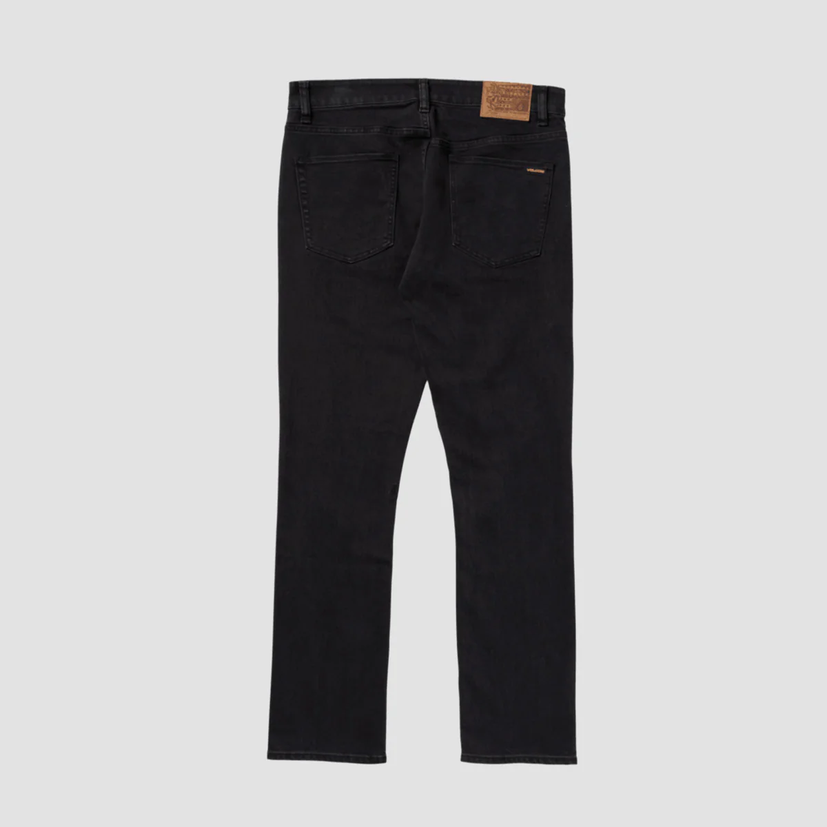 Volcom Vorta Slim Fit Jeans Black Out - Image 3
