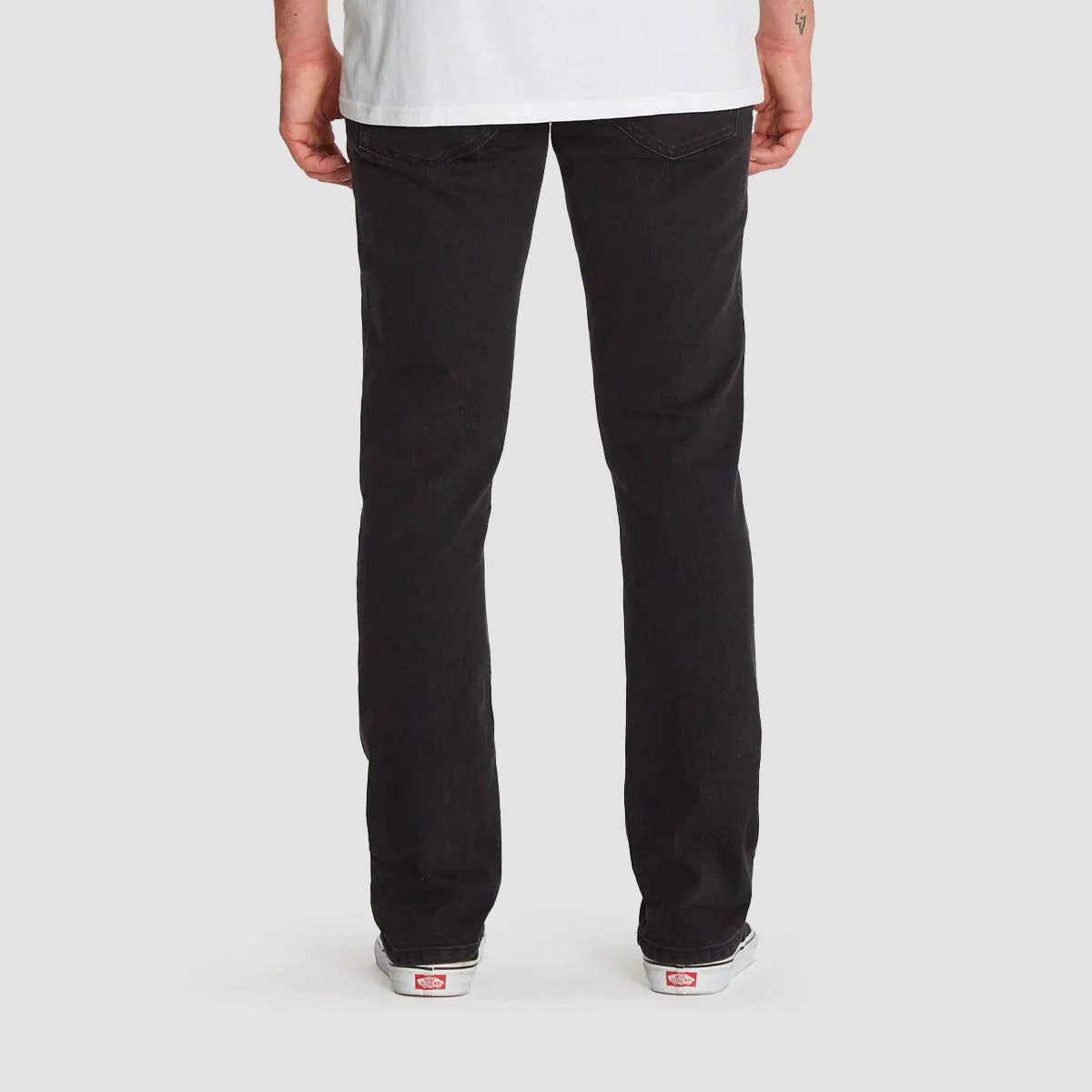 Volcom Vorta Slim Fit Jeans Black Out - Image 2