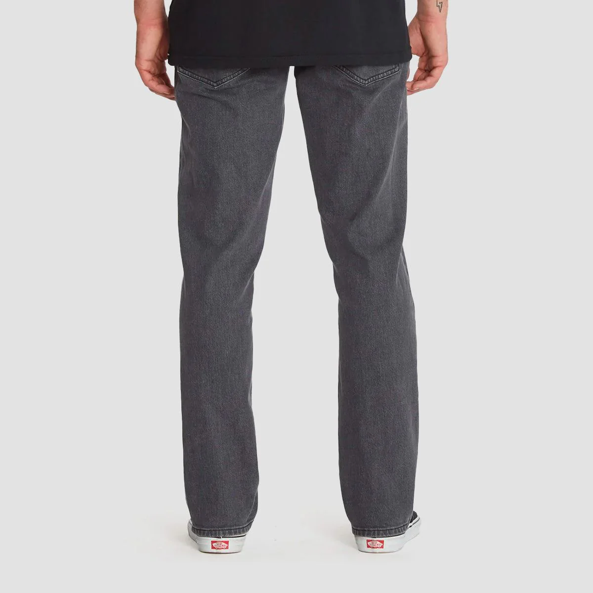 Volcom Vorta Slim Fit Jeans Easy Enzyme Grey - Image 2