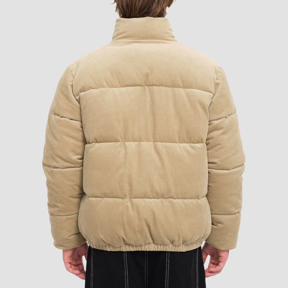 Volcom Walltz Corduroy Jacket Khaki - Image 2