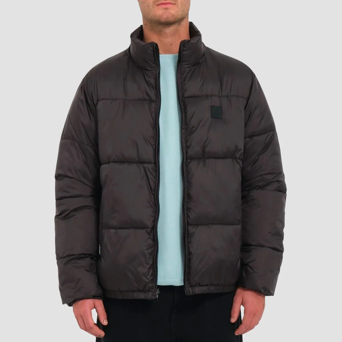 Volcom Walltz Earth Tripper Reversible Jacket Black