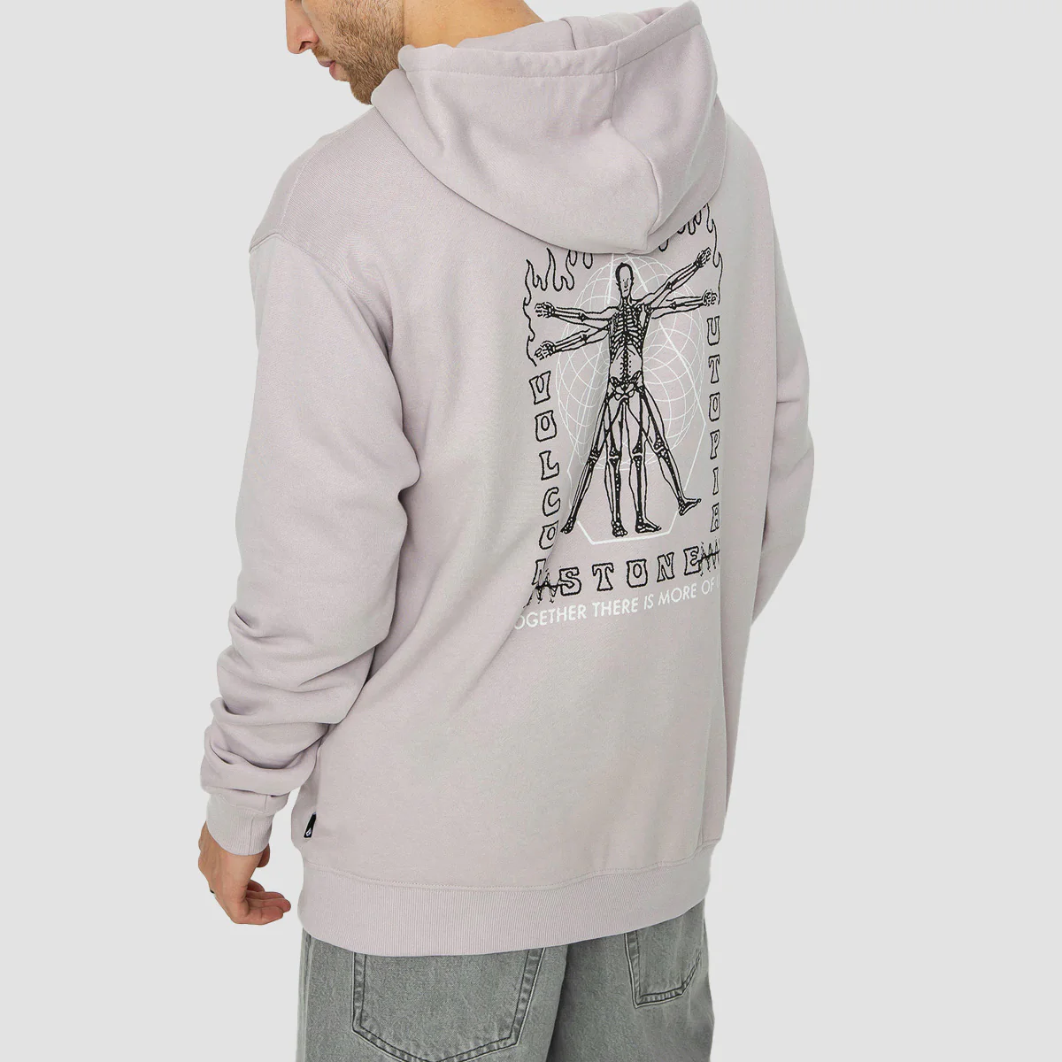 Volcom Watanite Pullover Hoodie Iris Purple - Image 2