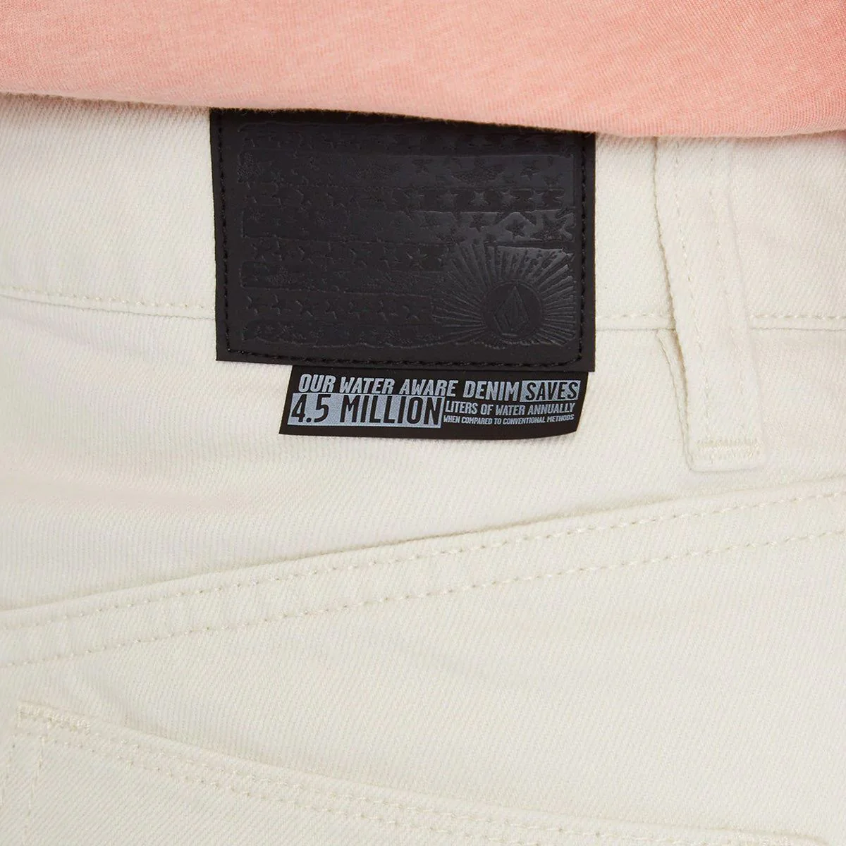 Volcom Weellow Loose Fit Jeans Cloud - Womens - Image 4