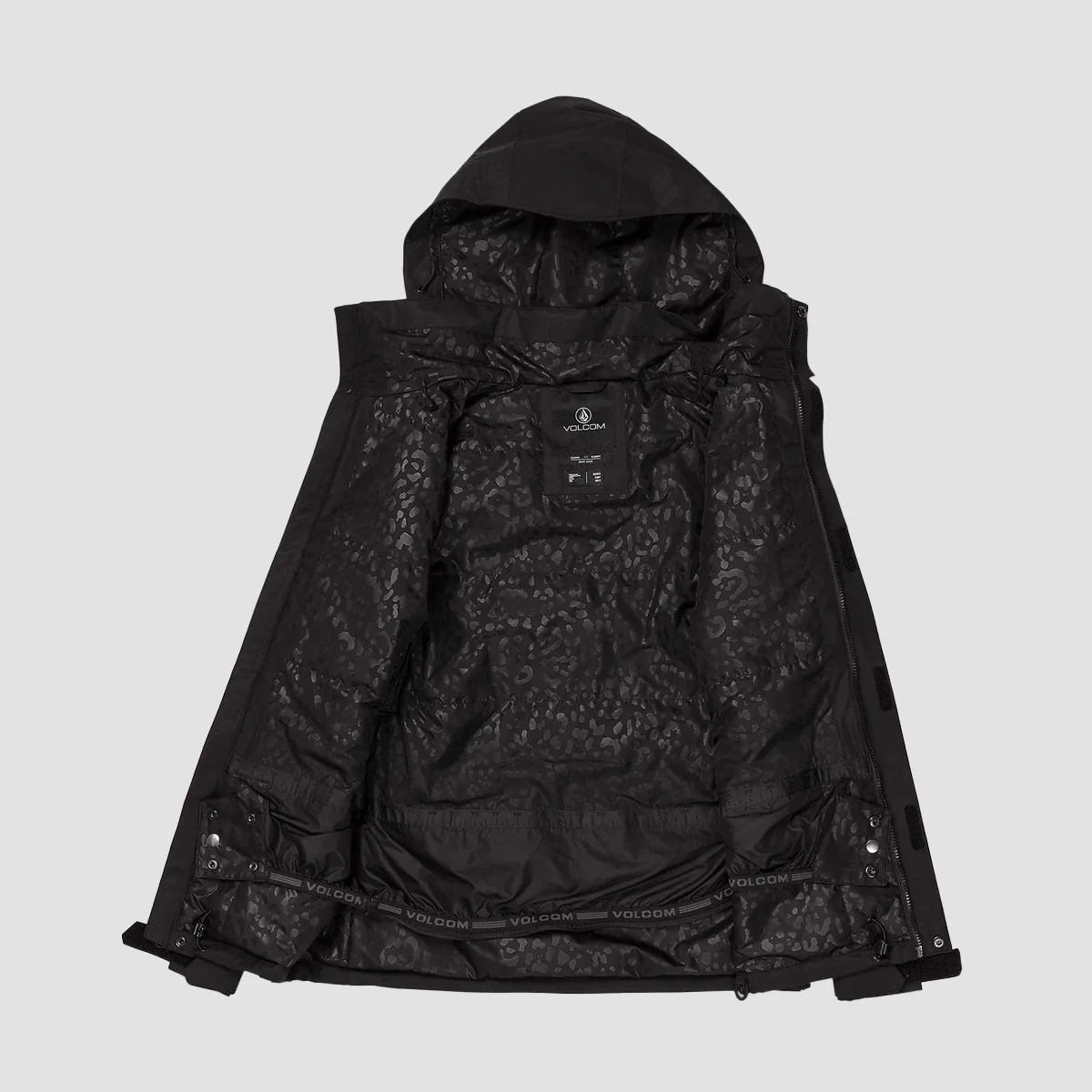 Volcom Westland Ins Snow Jacket Black - Womens - Image 3