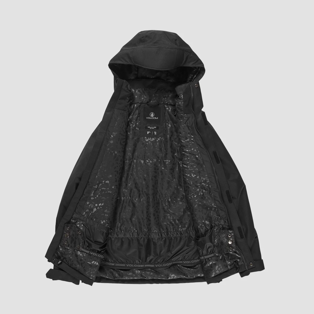 Volcom Westland Ins Snow Jacket Black - Womens - Image 3