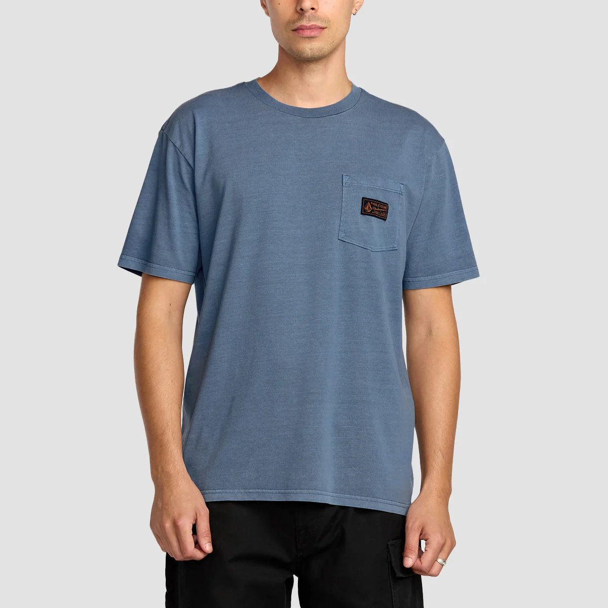 Volcom Workwear Certified Pocket T-Shirt Blue Wash