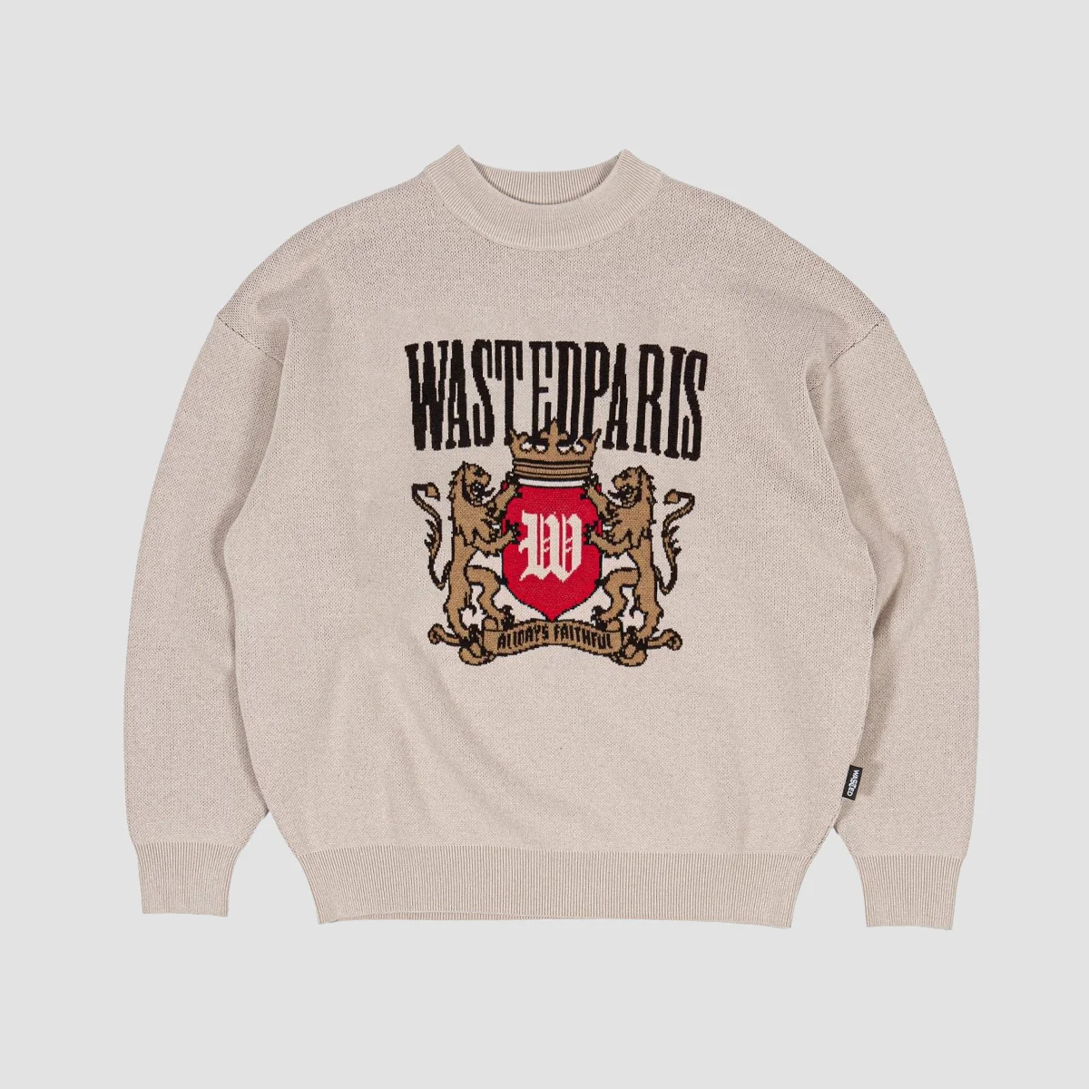 Wasted Paris Crest Sweater Sahara - Image 2