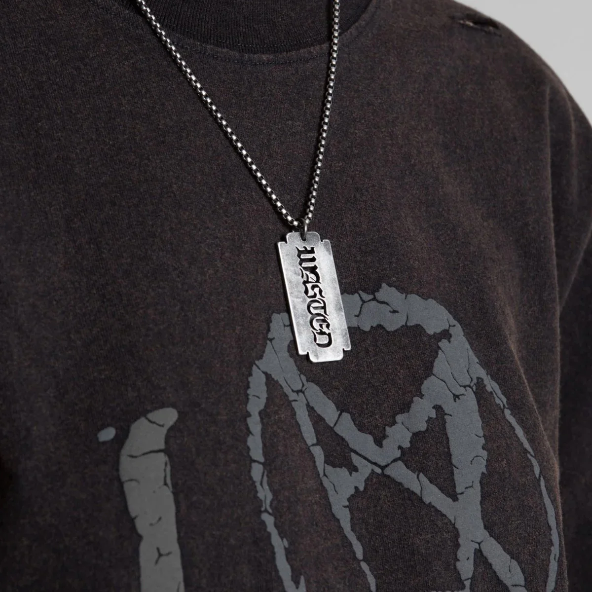 Wasted Paris Sharp Necklace Silver (Stainless Steel) - Image 3
