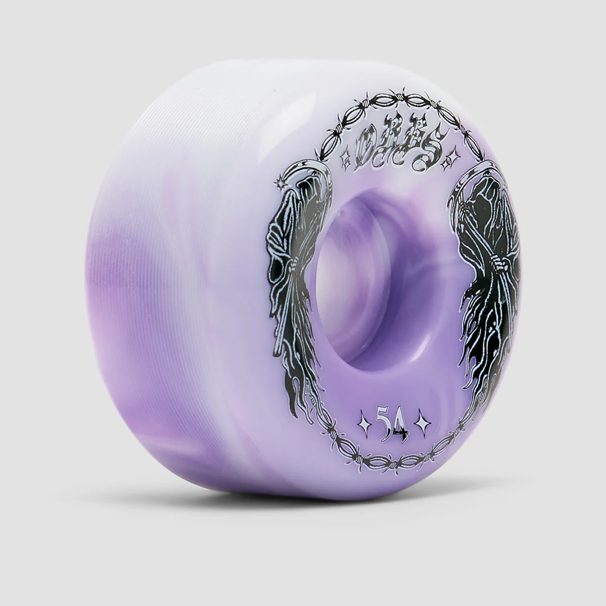 Welcome Orbs Specters Swirls 2 Conical 99A Wheels Purple/White 54mm - Image 2